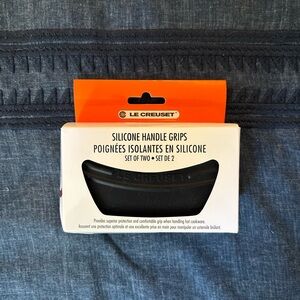 Le Creuset Black Silicone Handle Grips